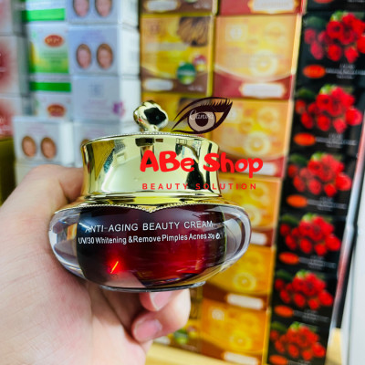 Kem LAYSMON UV/30 - ANTI-AGING BEAUTY CREAM 20G Chống Lão Hóa - Giảm Nếp Nhăn - Trắng Da - Ngừa Mụn - Giảm Tác Nhân Gây Mụn