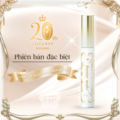 Phiên Bản Đặc Biệt Mascara Nâng Cong Và Dài Mi Màu Đen Mượt Kissme Heroine Make 6 G