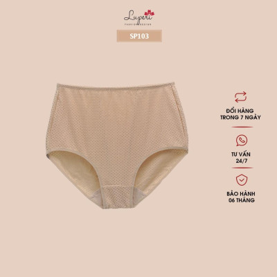 Quần Gen Bụng Nữ LUPERI SP103 Nâng Mông Nhật Kháng Khuẩn Cạp Vừa Chất Liệu Vải Lỗ Thông Cao Cấp