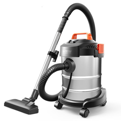 Máy hút bụi công nghiệp đa năng khô và ướt ABG Yili YLW-6263A loại 12 lít công suất 1200W - Thùng inox kèm phụ kiện tay hút ga giường - Hàng Chính Hãng