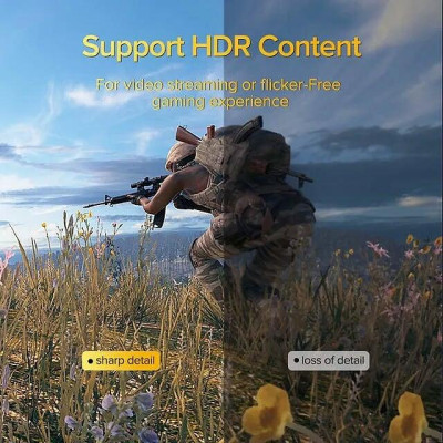 Ugreen UG60844DP112TK 3m cáp dp ra displayport 1.4 version hợp kim bọc lưới chống nhiễu màu đen - HÀNG CHÍNH HÃNG