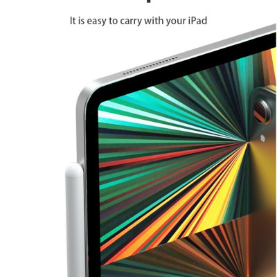 Bút Cảm Ứng Wiwu Pencil W Hít Nam Châm Và Sạc Có Chỉ Báo Pin Dành Cho iPad 8.3/10.9/11/12.9INCH - Hàng Chính Hãng