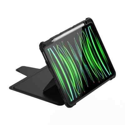 Bao Da Kèm Bàn Phím cho iPad Pro 11 & iPad Pro 12.9 2020/2021/2022 / iPad Air 5/4 Nillkin Bumper Link Combo Case Keyboard - Hàng Chính Hãng