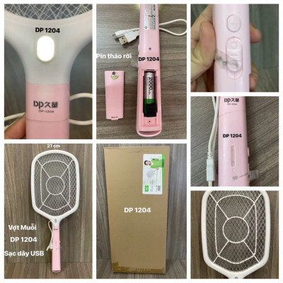 Vợt diệt muỗi cao cấp , tay cầm chống trượt , chống giật , 3 lớp lưới , hiệu suất cao , tiết kiệm điện , an toàn và tiện lợi