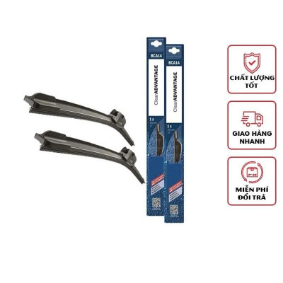 Cần Gạt Mưa Ô Tô Bosch Loại Cao Cấp Linh Chi Bedding- Lưỡi Silicone Loại Thân Mềm Không Xương