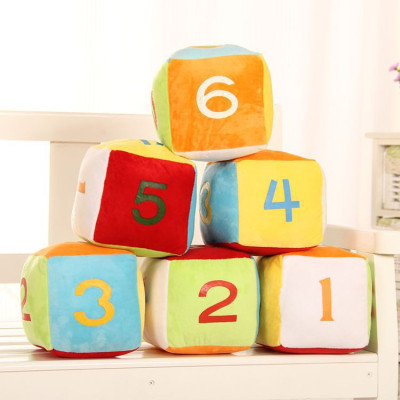 Viên Xí Ngầu Bằng Bông (10cm) Xúc Xắc Bông Dễ Thương Ngộ Nghĩnh Cho Bé Hàng Cao Cấp, An Toàn - Thú Bông Hình Xí Ngầu, Xúc Xắc Đáng Yêu Cute