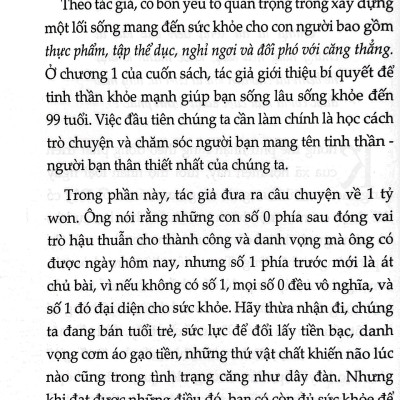 88 Bí Quyết Sống Mạnh Khỏe Đến Năm 99 Tuổi