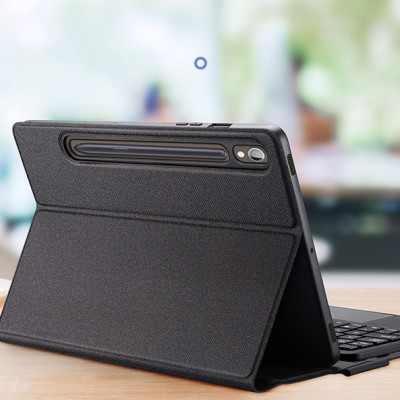 Bao da kèm bàn phím cho SamSung Galaxy Tab S10 Plus , S9 FE+ ( S9 Fe Plus ) , Tab S9 Plus , Tab S9 , Tab S9 Fe chính hãng Dux Ducis có bàn di chuột TrackPad - Hàng chính hãng