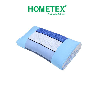 Gối đầu 40 x 60 cm cotton hình khối Hometex - Giao màu ngẫu nhiên