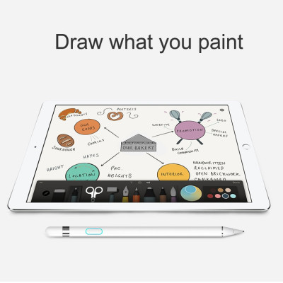 Bút cảm ứng stylus thông minh hiệu WIWU Pencil Magic Gen 2 cho màn hình cảm ứng iPad / iPhone / Samsung Xiaomi Huawei Oppo Sony LG (cảm ứng siêu mượt mà, dung lượng pin cao, thiết kế thời trang) - Hàng nhập khẩu