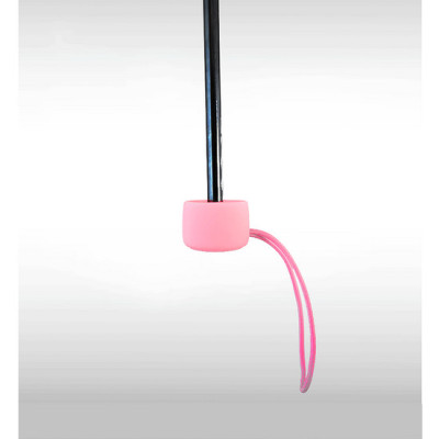 Dù xếp trong suốt hoa anh đào V.2 - Màu hồng