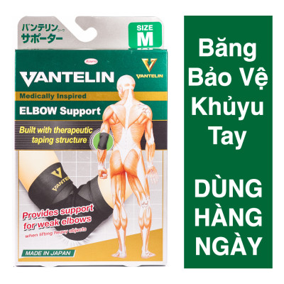 Băng Bảo Vệ Khớp Khuỷu Tay Vantelin Elbow Support Size M