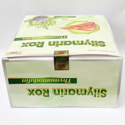 Bổ gan Silymarin Rox HDPHARMA cao cà gai leo, cao kế sữa, atiso - Hộp 100 viên (màu xanh hoặc cam ngẫu nhiên)