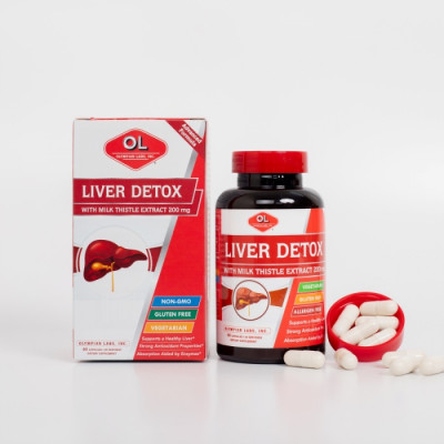 Viên Uống Bổ Gan Liver Detox Olympian Labs - Hỗ Trợ Mát Gan, Giải Độc, Hạ Men Gan (Hộp 60 viên)
