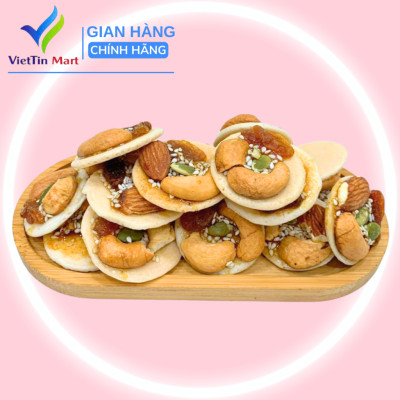 Bánh đồng tiền mix hạt Viettin Mart 300G