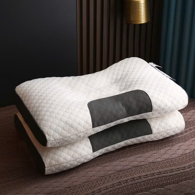 Gối spa chống đau mỏi vai gáy, gối công thái học chất liệu siêu mềm mại