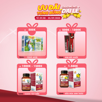 Bộ 3 Hộp Viên Uống Canxi hữu cơ nhập khẩu chính hãng Nutri Seaweed Calcium 60 viên