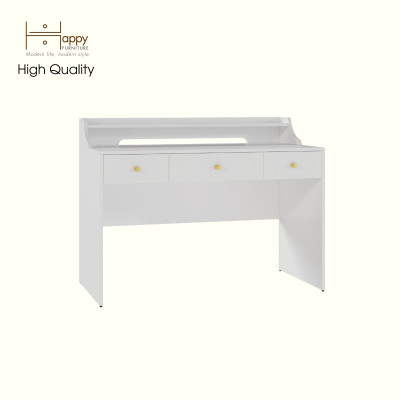 [Happy Home Furniture] NERIS, Bàn làm việc 3 ngăn kéo , 120cm x 59cm x 90cm ( DxRxC), BAN_075