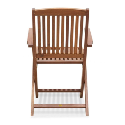 Ghế Xếp Bungus Có Tay IBIE NC2021 (63 x 48 x 95 cm) - Nâu