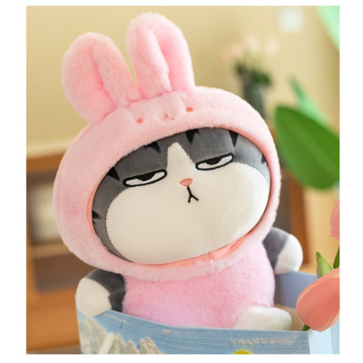 Gấu bông mèo hoàng thượng cosplay cao cấp