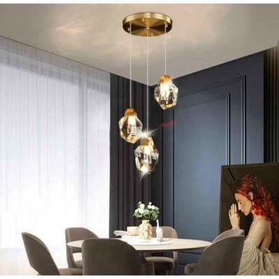 Đèn thả thông tầng, đèn trần trang trí, đèn thông tầng, đèn trang trí, đèn decor HTK025 DT