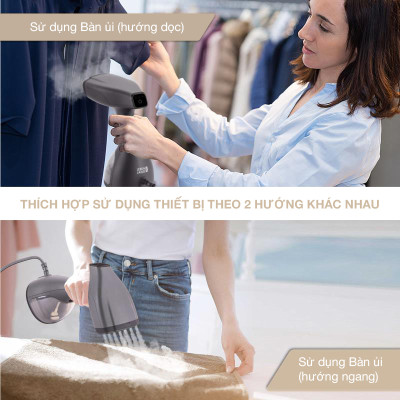 Bàn là hơi nước cầm tay Lebenlang công suất 1500W, dung tích 300ml model LBD528 - hàng chính hãng