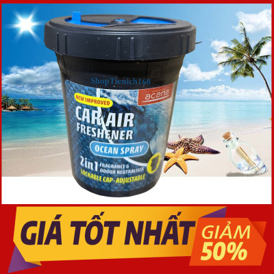 Sáp thơm ôtô thiên nhiên tiện dụng Acana 130g (hương hoa nhài)