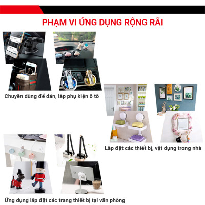 Băng Keo 2 Mặt Chuyên Dụng CIND (10mmx3m)