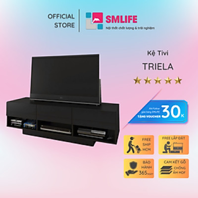 Kệ TV phòng ngủ thiết kế thông minh SMLIFE Triela