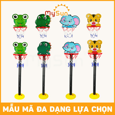 Đồ chơi bóng rổ mini treo tường cho bé trai vận động thể thao trong nhà ngoài trời MySun