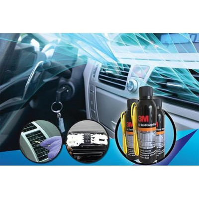 Dung dịch vệ sinh dàn lạnh ô tô dành cho xe hơi Air Conditioner Cleaner Foam 250ml 3M