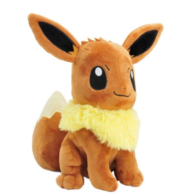 Gấu Bông Pokemon Eevee (Eevui) Nâu Siêu Dễ Thương (20cm--->45cm) Nguyên Tem Nguyên Tag Pokemon Xịn Cao Cấp