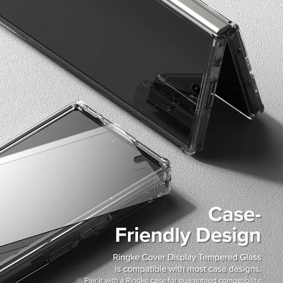 Combo 2 Miếng Dán cường lực Samsung Galaxy Z Fold 6 RINGKE Cover Display Tempered Glass (Màn hình ngoài)_ Hàng chính hãng