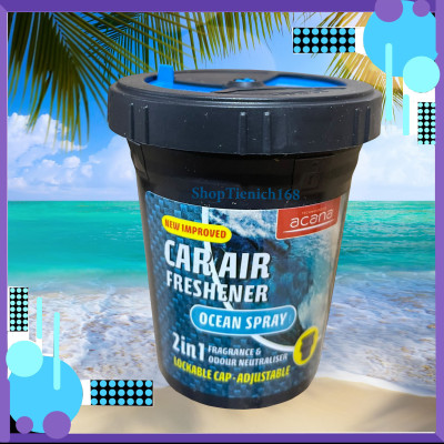 Sáp thơm ôtô thiên nhiên tiện dụng Acana 130g (hương hoa nhài)