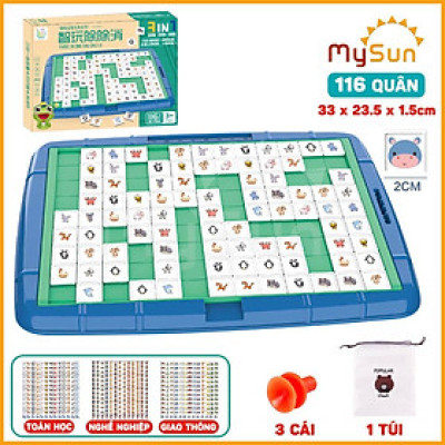 Đồ trò chơi trí tuệ thông minh trẻ em Lianliankan cho bé 3 4 5 6 tuổi giúp phát triển tư duy