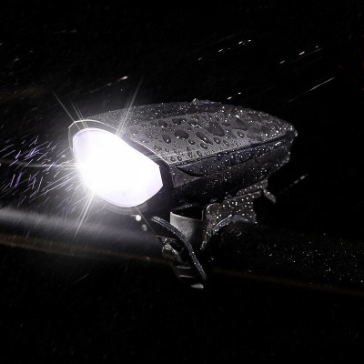 Đèn pin, đèn xe đạp siêu sáng, chống nước Rhino L102, pin sạc, 3 chế độ sáng, pin dài tới 4,5 tiếng - Hàng chính hãng