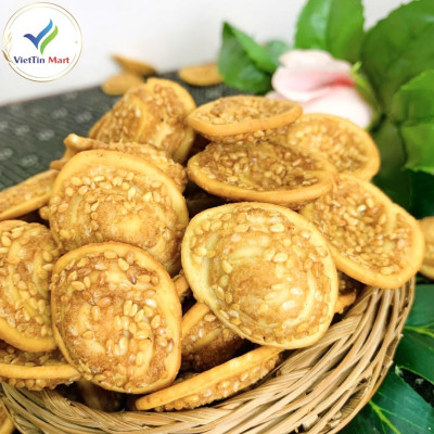 Bánh Tai Heo Mè Cốt Dừa 500g VietTin Mart