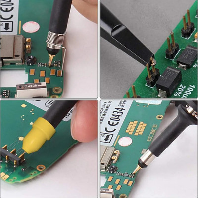 Bộ Que Đo Máy Hiện Sóng Thay Thế ABG P2060, Đầu Dò Máy Hiện Sóng 60mhz 300V DC 1X 10x 1 Đầu Dò, Máy Kiểm Tra Vạn Năng Đầu Dò Dây Dẫn Kiểm Tra - Hàng Chính Hãng