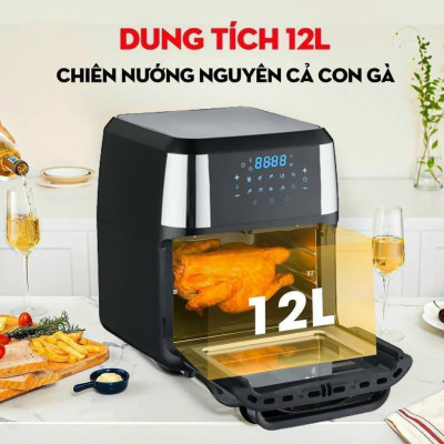 NỒI CHIÊN NƯỚNG KHÔNG DẦU 5.2L/ 8L /9L/ 10L/ 10.5L/12L NINESHIELD CÔNG NGHỆ TIÊN TIẾN HOT NHẤT 2022 - HÀNG NHẬP KHẨU