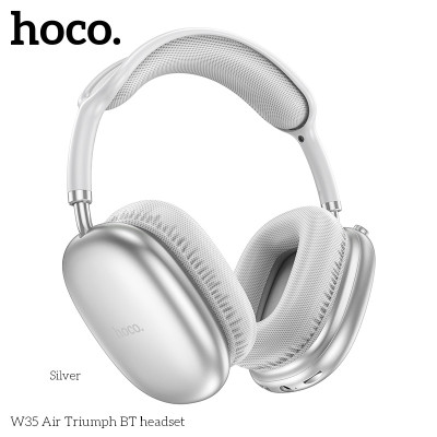 Tai nghe chụp tai bluetooth pin trâu 45h nghe nhạc, mic đàm thoại W35 AIR, headphones - Hàng chính hãng