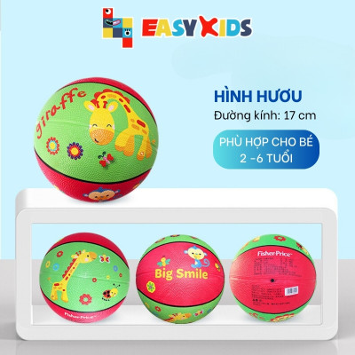 Đồ chơi bóng rổ trẻ em cao cấp Fisher Price cho trẻ 2-6 tuổi có tặng kèm bơm hơi