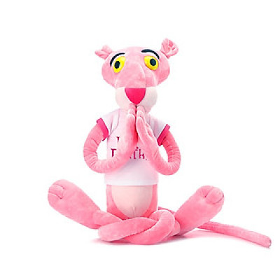 Báo hồng gấu bông cute khổng lồ - Gối ôm cho bé chống giật mình - Dài 60 cm đến 1m7 - Quà tặng người yêu hình thú Pink Panther nhồi bông