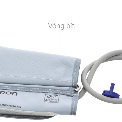 Bao vải huyết áp Omron-CR24 (size M) ( vòng bít phụ kiện thay thế cho máy omron )