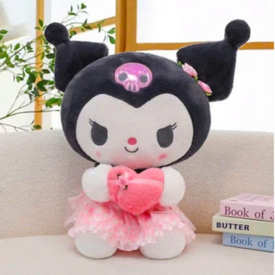 Thú nhồi bông Kuromi, Melody, Kitty đáng yêu - Size từ 22cm đến 45cm - Quà tặng gấu bông nhiều mẫu êm mịn cho bé.