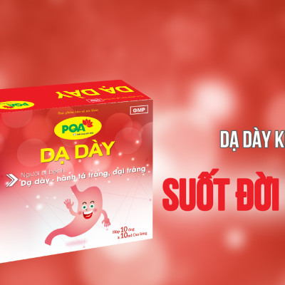 PQA Dạ Dày dạng ống là dược phẩm thảo dược dùng cho người đang bị bệnh dạ dày, tá tràng, viêm đại tràng cấp và mãn tính hỗ trợ hạn chế các triệu chứng tổn thương dạ dày – hành tá tràng, đại tràng