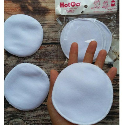 MIẾNG LÓT THẤM SỮA VẢI DÙNG NHIỀU LẦN HOTGA ( 1 set 4 miếng)