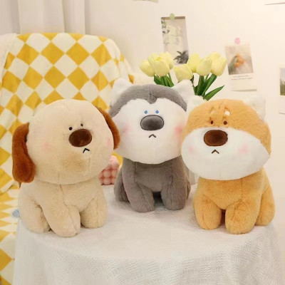 Gấu bông chó Shiba đầu tròn, chó Husky ngố siêu cưng cute cho bé yêu (20cm) hàng xịn cao cấp an toàn cho trẻ nhỏ