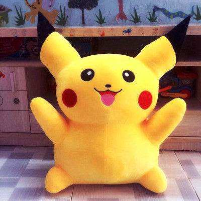Gấu bông Pikachu dạng vuông cute, dễ thương cho bé (20cm--->40cm) hàng việt nam cao cấp, an toàn cho trẻ nhỏ