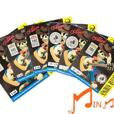 Dây Lẻ Đàn Guitar Acoustic 1-2-3-4-5-6