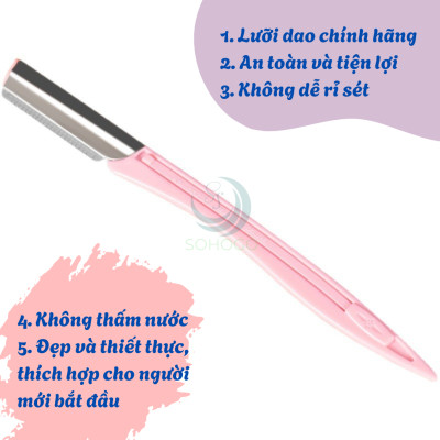 BỘ 3 DAO CẠO LÔNG MÀY MINI – SIÊU GỌN & AN TOÀN DAO CẠO CHÂN MÀY 3 CÂY – NHỎ GỌN, SẮC BÉN, DỄ DÙNG DAO CẠO MÀY SIÊU NHỎ – AN TOÀN CHO DA NHẠY CẢM BỘ DAO CẠO LÔNG MÀY CÓ NẮP – TIỆN DỤNG & NHẸ NHÀNG